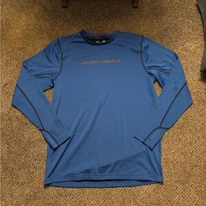 Under Armour Cold Gear Royal Blue Performance Long Sleeve Tee